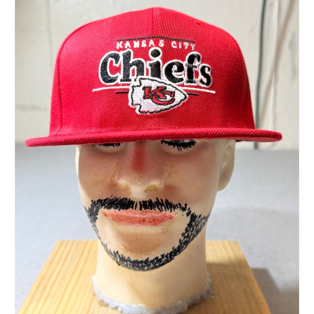 New Era Kansas City Chiefs NFL 9FIFTY Snapback Hat Red Embroidered Logo‎